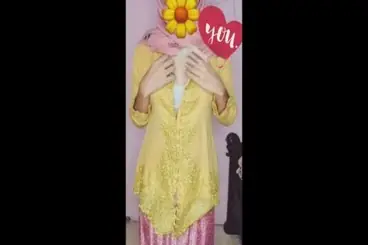 Live Ukhti Kebaya Hijab Pink Menggoda Penonton Viral Hot
